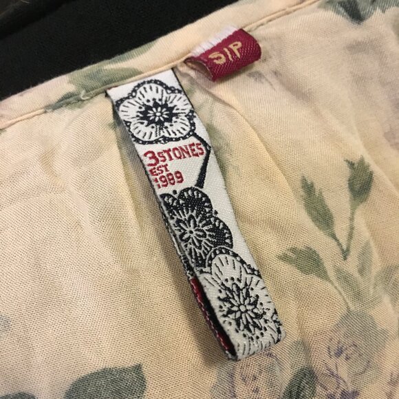 3Stones Canadian Fairy Grunge Bilayer High Low Cardigan - Whimsigoth Small - Picture 11 of 14